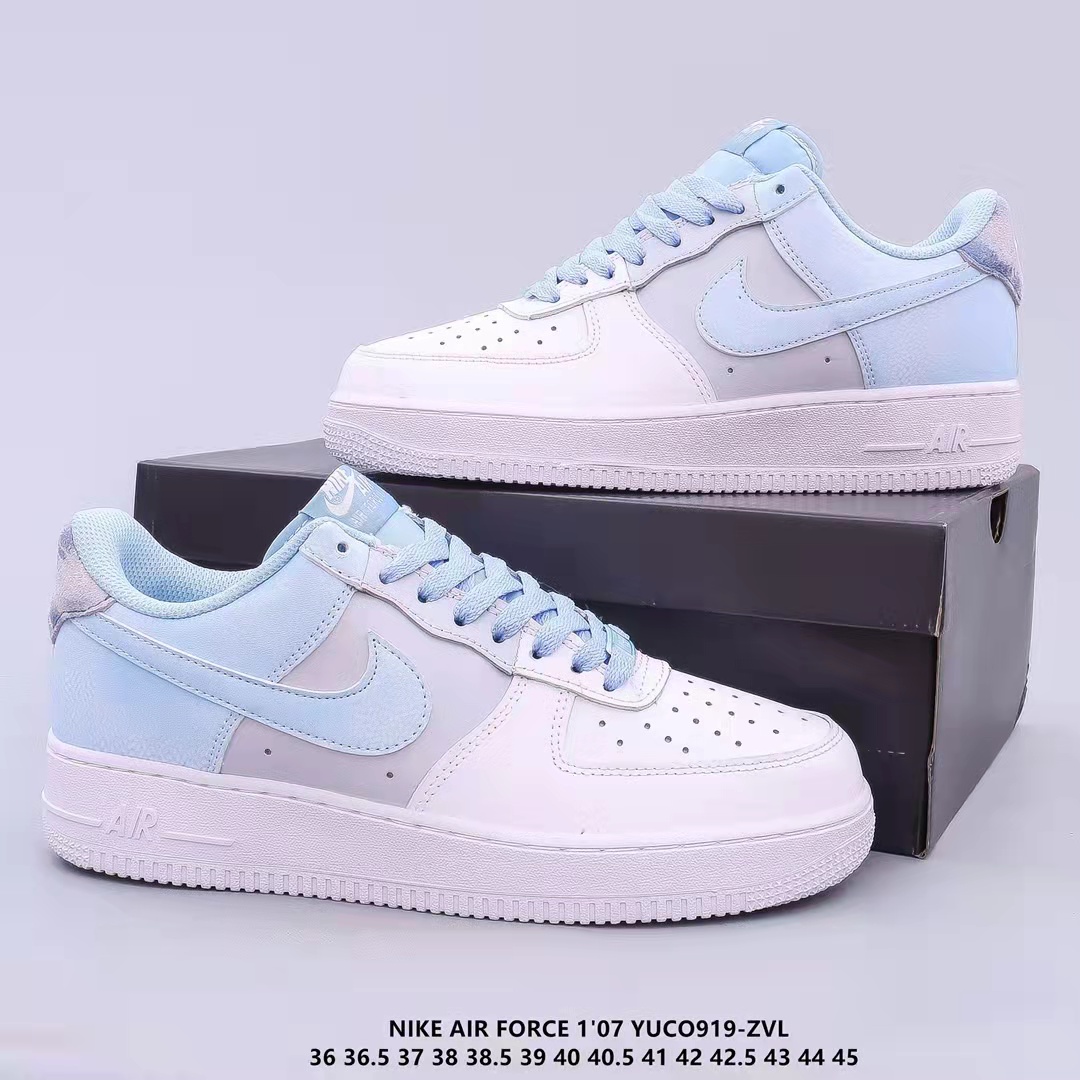 Air Force 1 LOW Psychic Blue CZ0337-400 SIZE:EU36-EU45