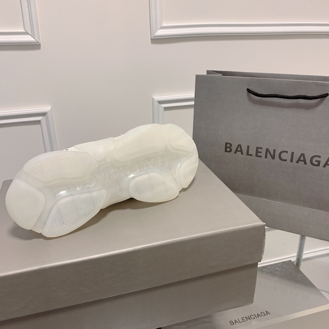 Triple S Clear Sole Women's Shoes Size:EU35-EU42