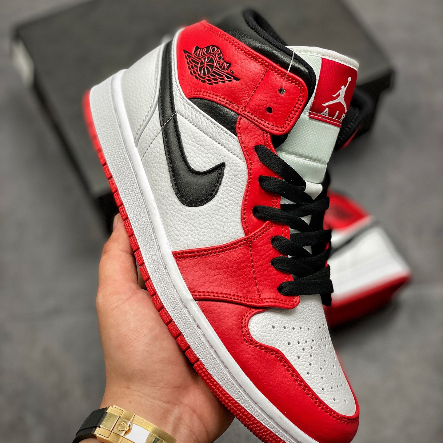 Air Jordan 1 Mid Leisure Board Shoes EU36-EU47.5/ US4-US13