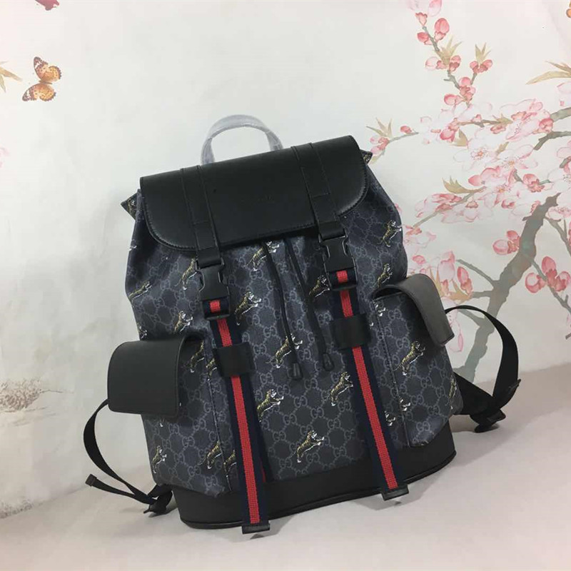 Men's  Cowhide Backpack   Shoulder Bag   Size 34*46*15 cm