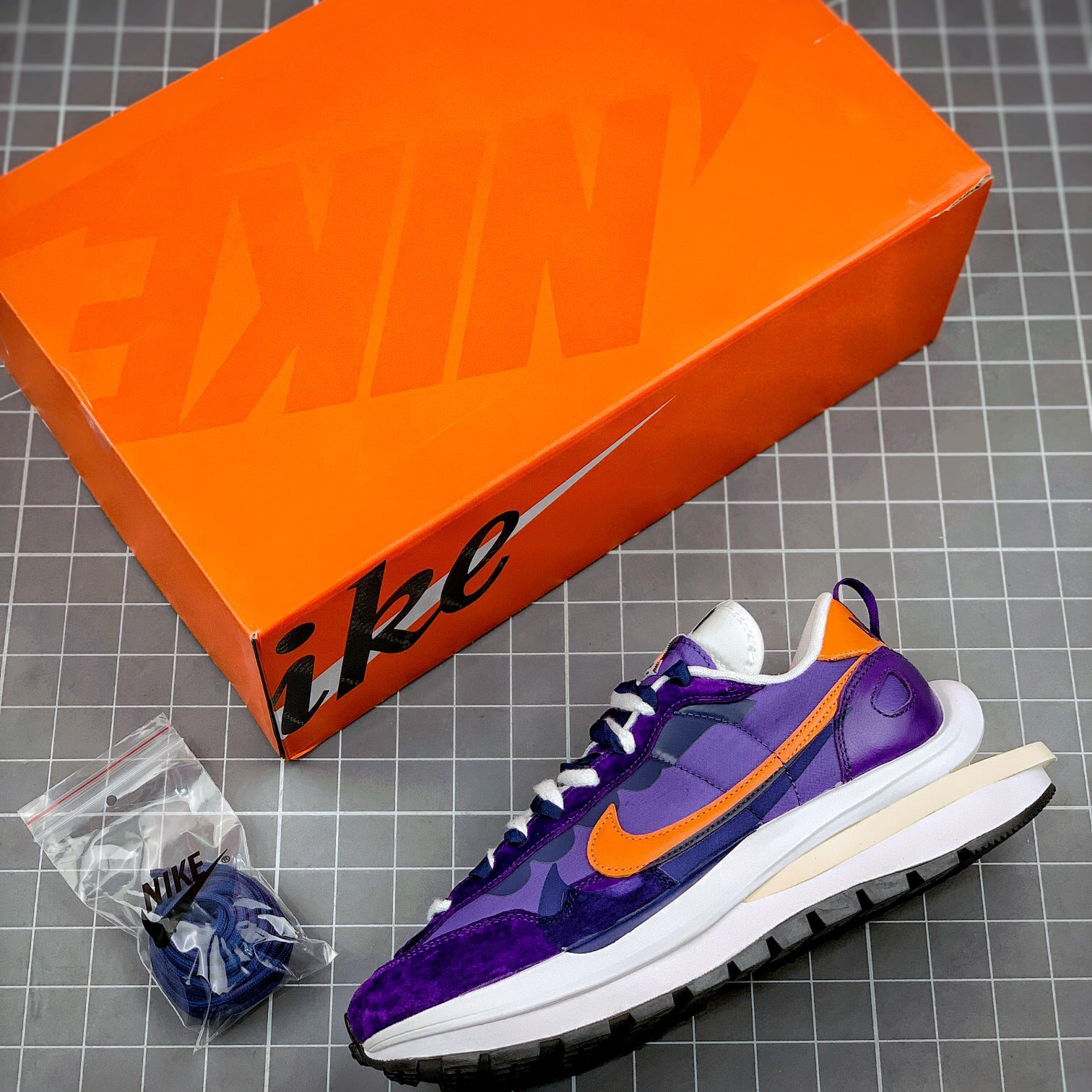 sacai x nk vaporwaffle 3.0 “ royal fuchsia ” shoes EU36-EU45