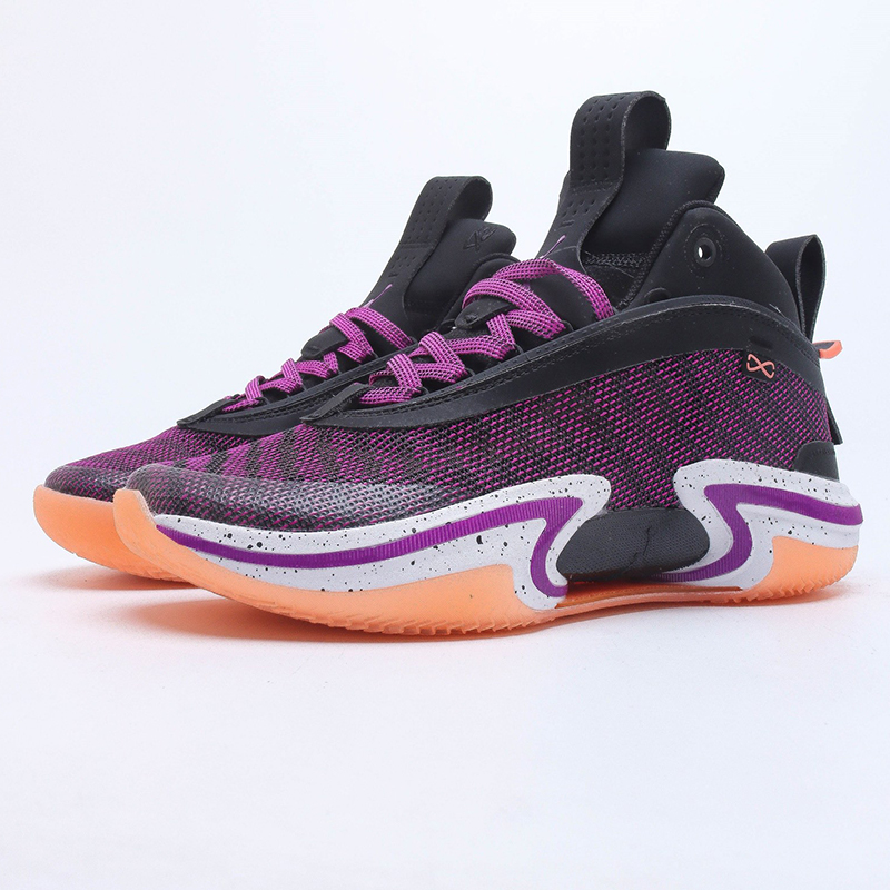 air jordan xxxvi pf cr white gold aj36 zoom air Sport casual shoes Size：EU40-EU46