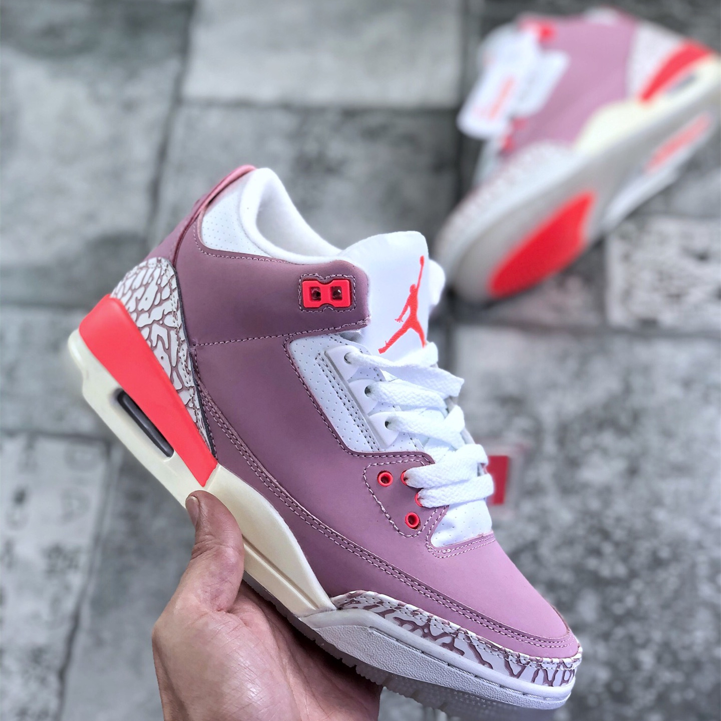 Air Jordan 3 “Rust Pink” Size:EU36-EU46/US4-US12