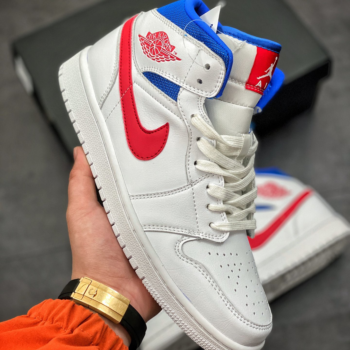 Air Jordan 1 Mid Leisure Board Shoes EU36-EU47.5/ US4-US13