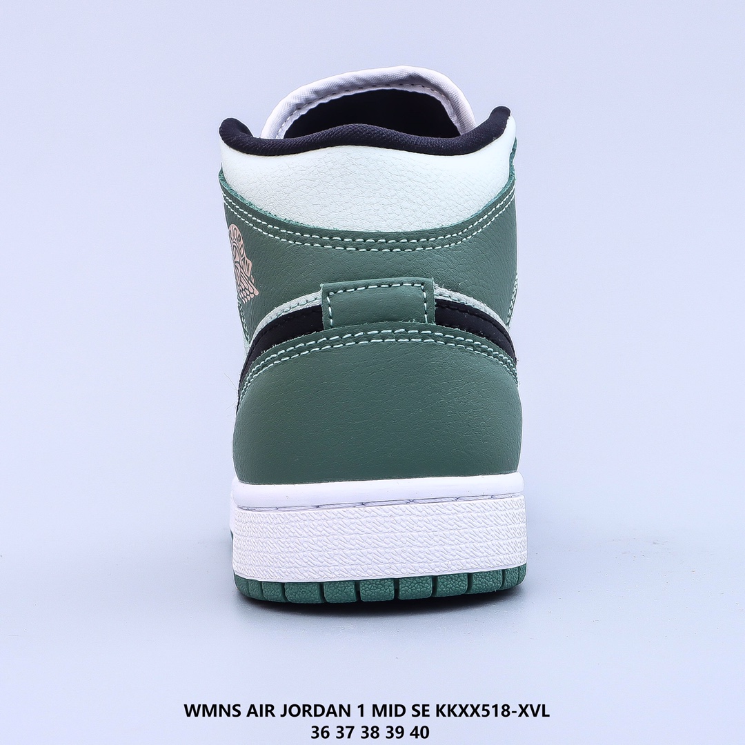 wmns air jordan 1 mid se arctic pink aj1 casual shoes Size:EU36-EU40