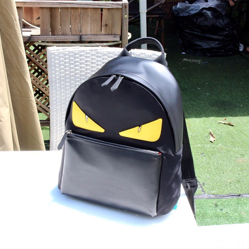 Little Monster Backpack Unisex School Bag Size 38*35*14 cm