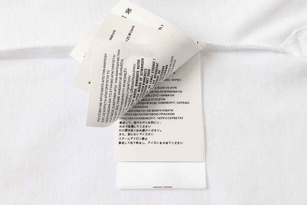 2022ss Men's Polo White Shirt