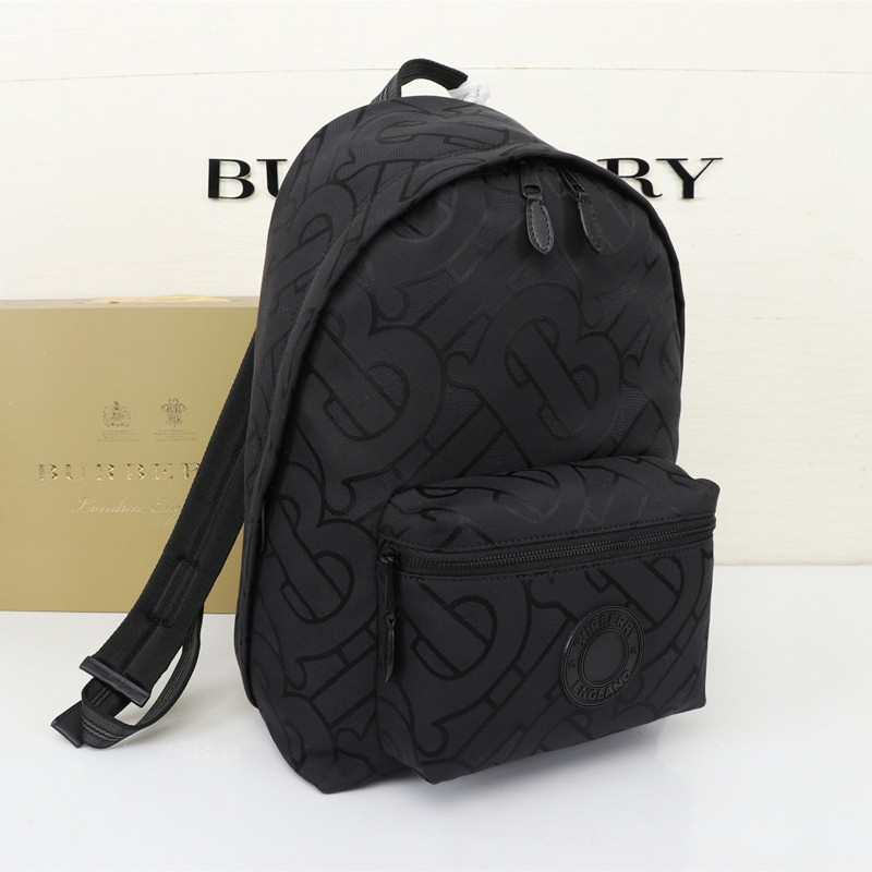 Men's bag Jacquard Canvas Backpack Unisex School Bag