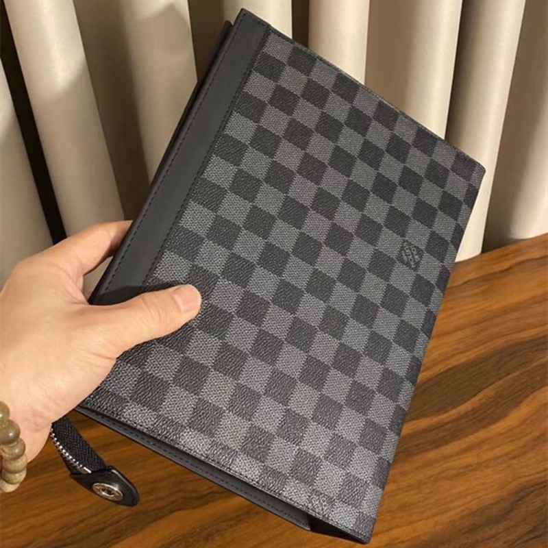 Men's Wallet Handbag 3 Colors Size 26.5*20*6 cm