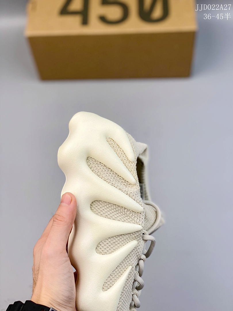 Yeezy 450 cloud white casual shoes Size:EU36-EU45