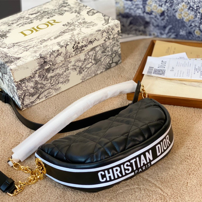 Vibe HOBO Bags Black Handbag ,Size:23*14cm