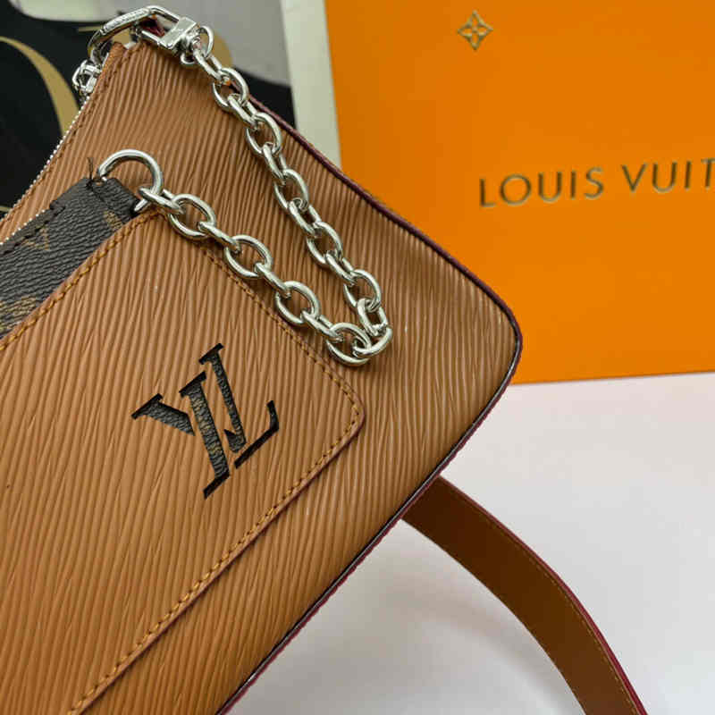 Marelle Handbag Caramel Marelle Detachable Canvas Zipper Bag