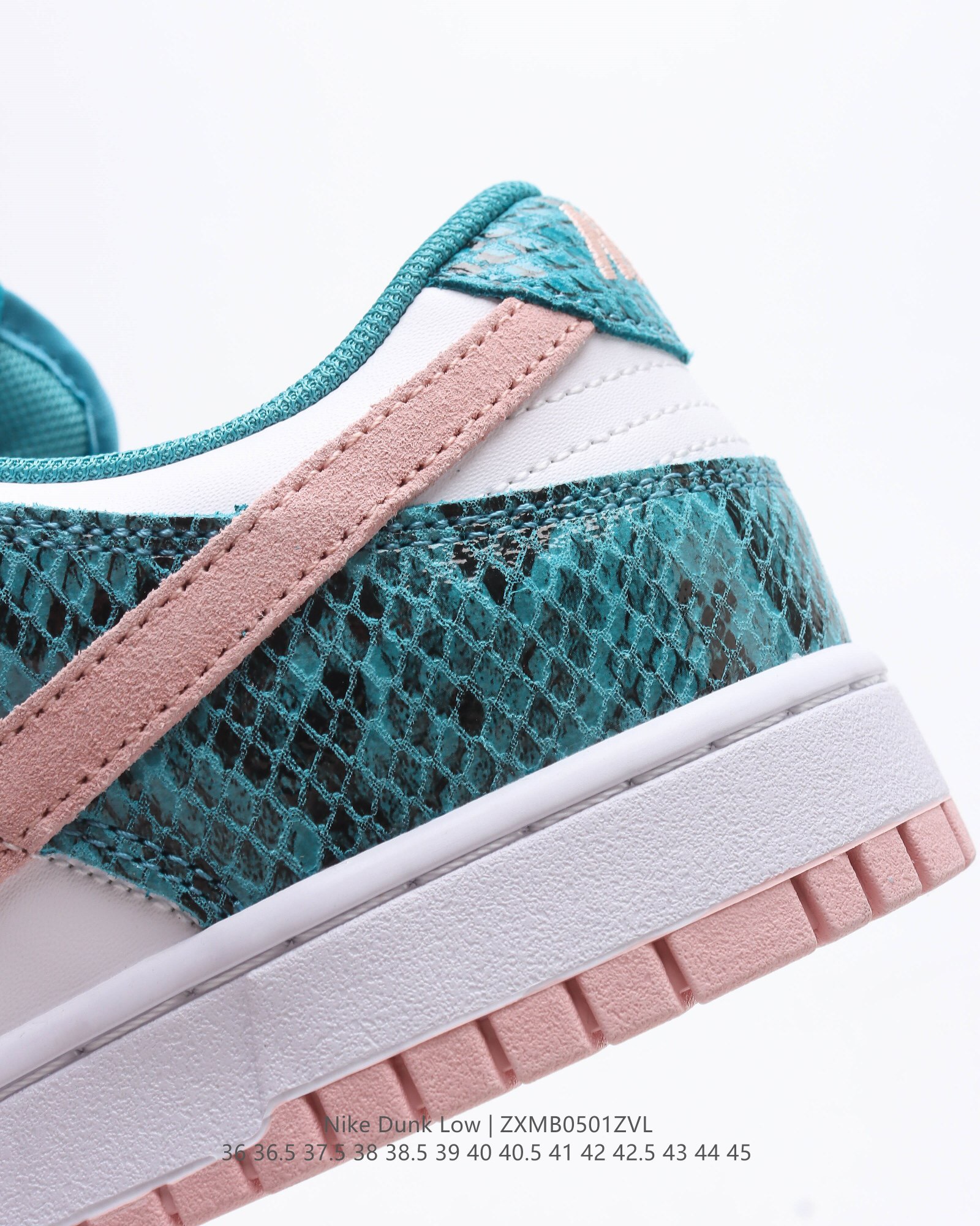 Sb dunk low snake skin casual shoes Size:EU36-EU45