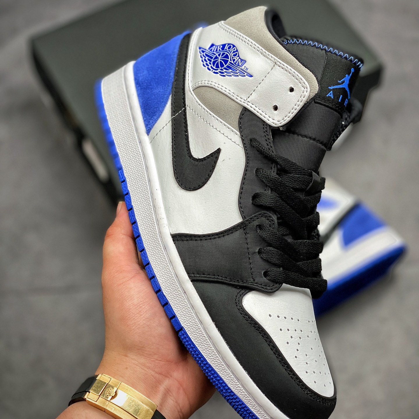 Air Jordan 1 Mid Leisure Board Shoes EU36-EU47.5/ US4-US13