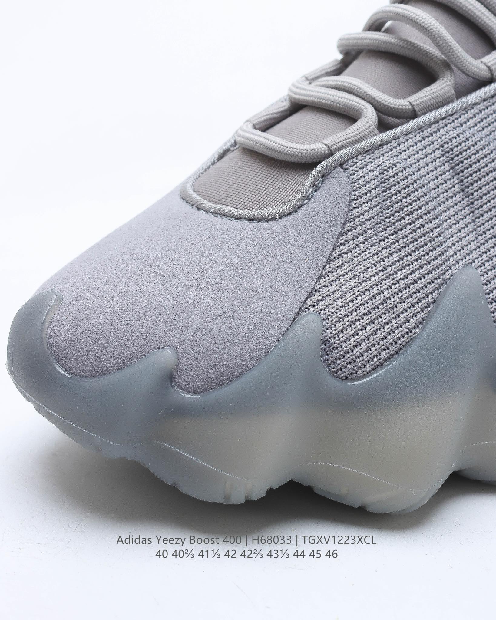 Originals yeezy 400 cloud white casual shoes Size:EU40-EU46