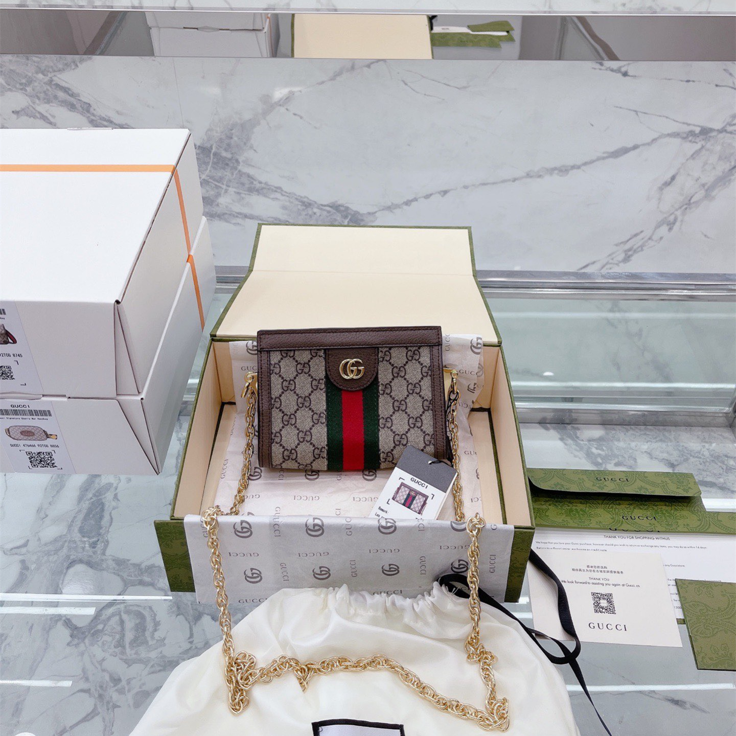 ophidia Bag Chain Bag