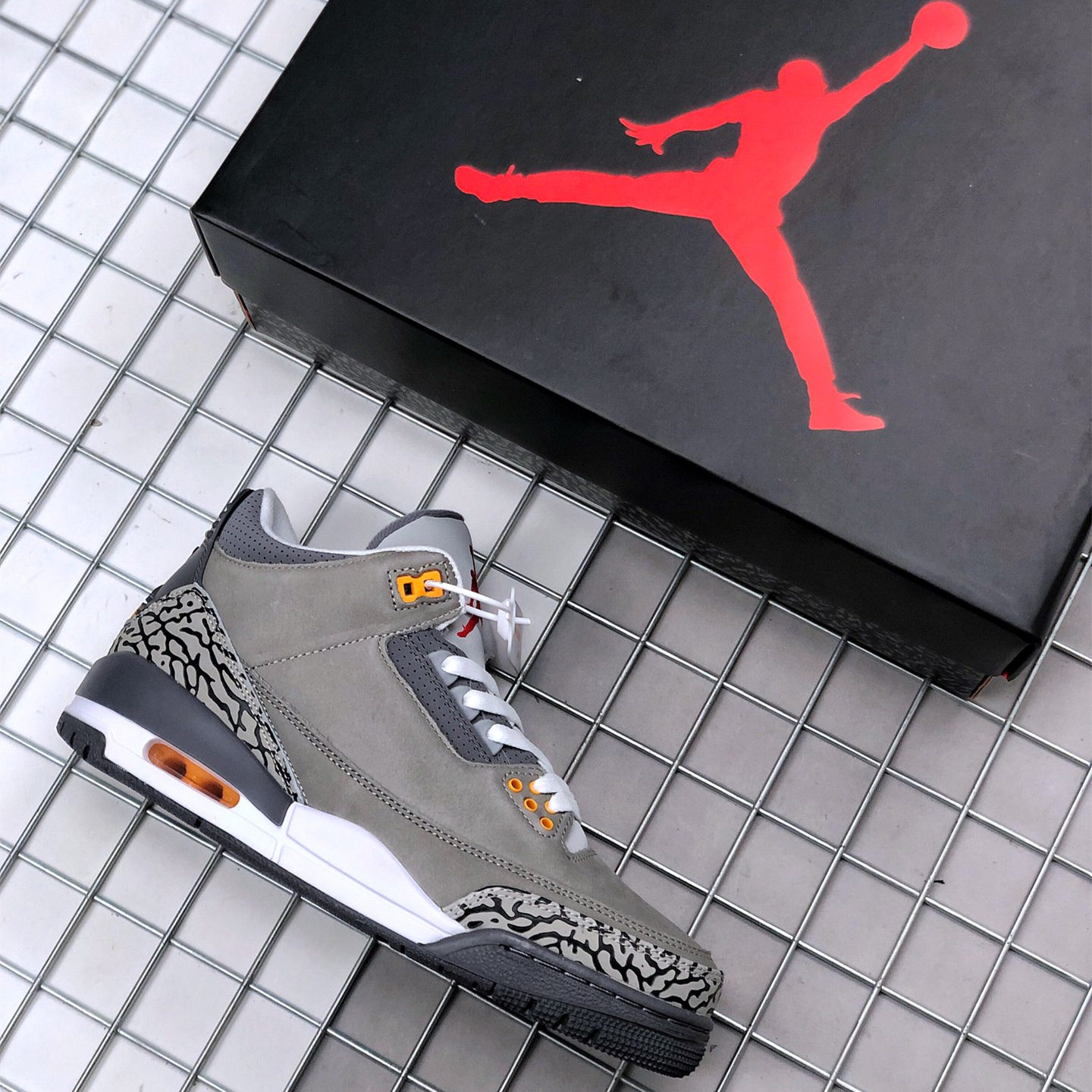 Air Jordan 3 “Cool Grey” Size:EU36-EU46/US4-US12