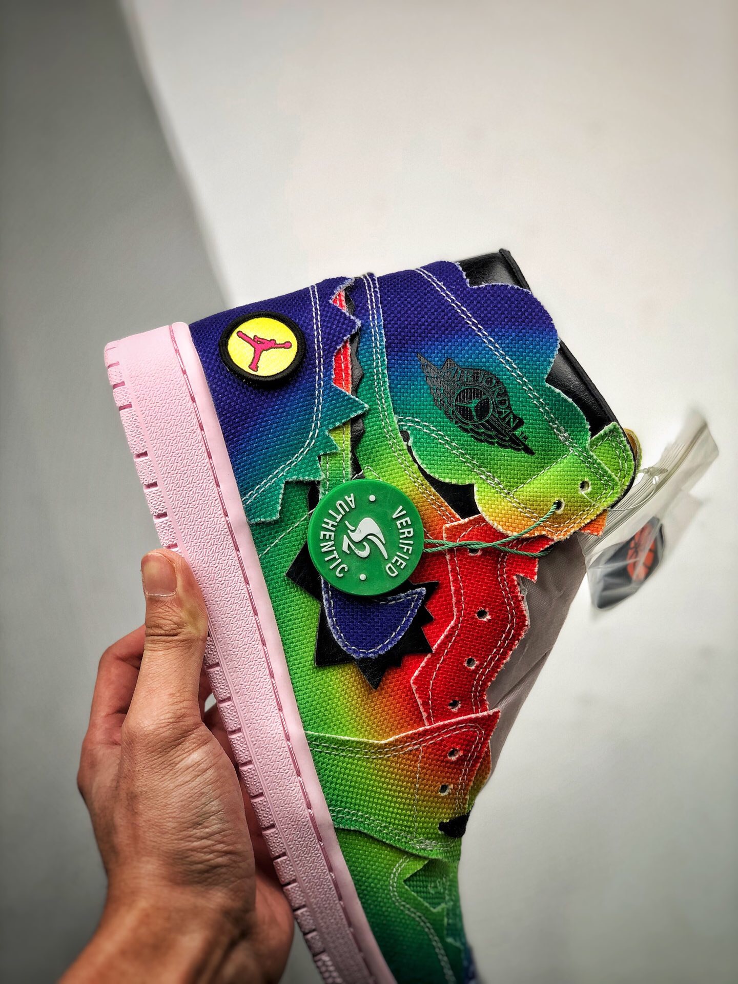 air jordan balvin x air jordan 1 high og casual shoes Size:EU40-EU47