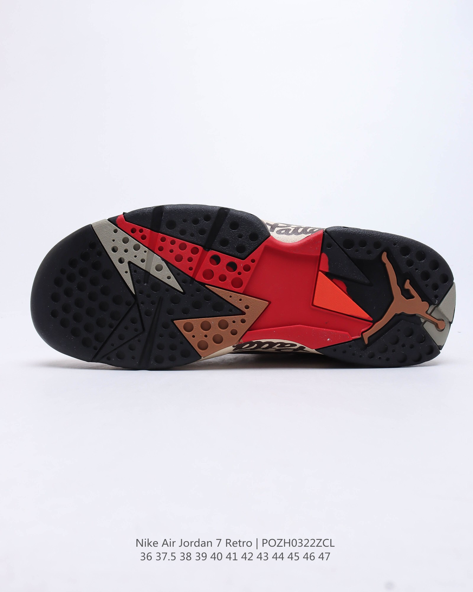 patta jordan 7 retro shimmer casual shoes Size:EU36-EU47