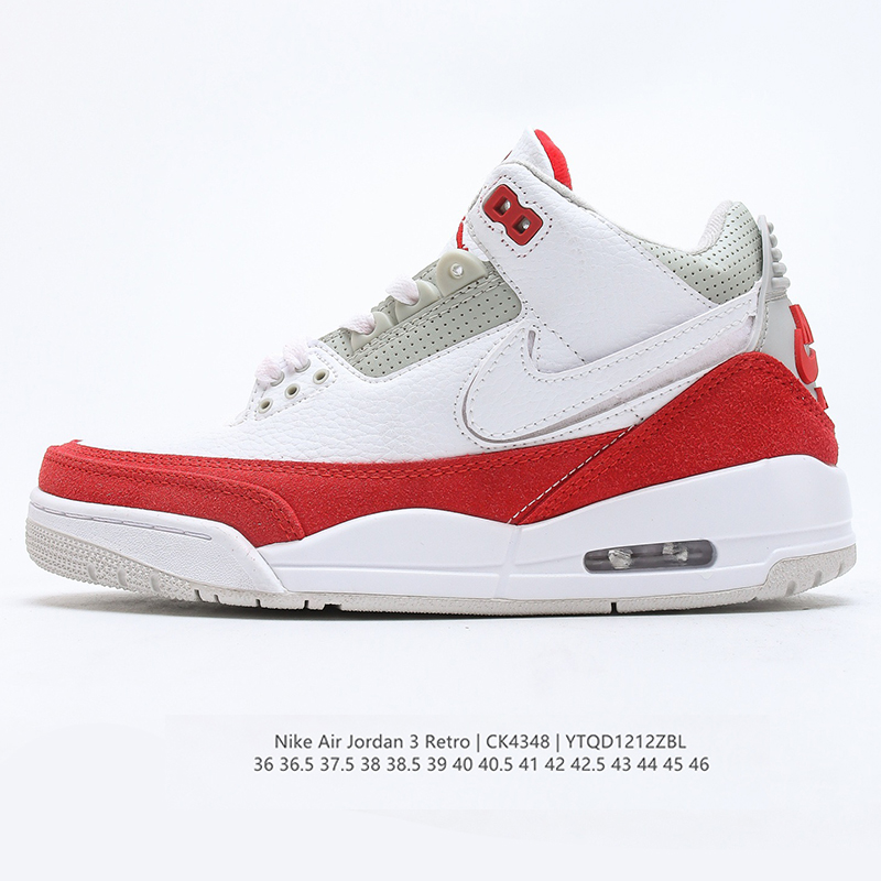 air jordan 3 retro tinker nrg aj3 Sport casual shoes Size：EU36-EU46