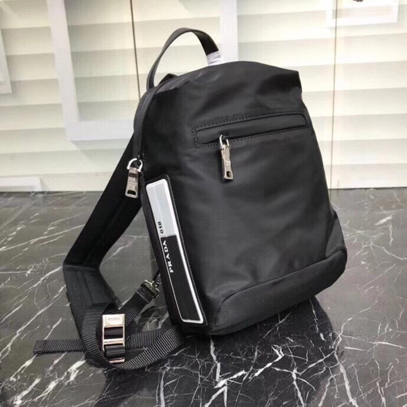 One Shoulder Nylon Backpack Men's School Bag Size 30*20*11 cm