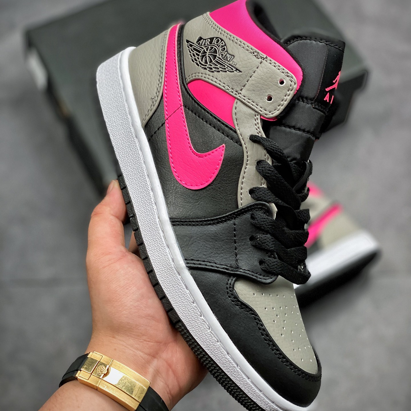 Air Jordan 1 Mid Leisure Board Shoes EU36-EU47.5/ US4-US13