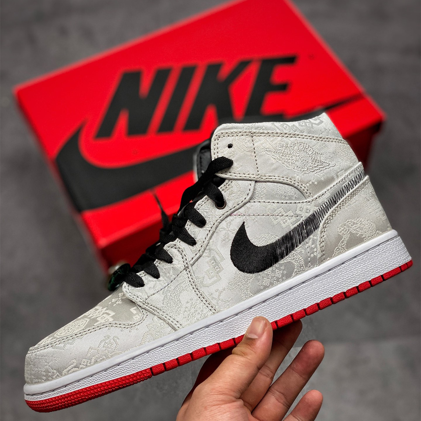 Air Jordan 1 Mid Leisure Board Shoes EU36-EU47.5/ US4-US13