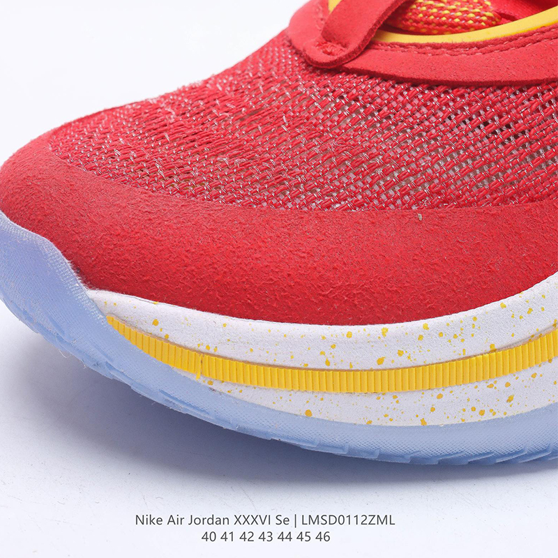 air jordan xxxvi pf cr white gold Sport casual shoes Size:EU40-EU46