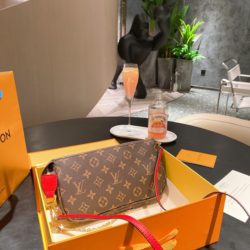 Mila Bag Damier Azur Made of Canvas Size 25*14cm