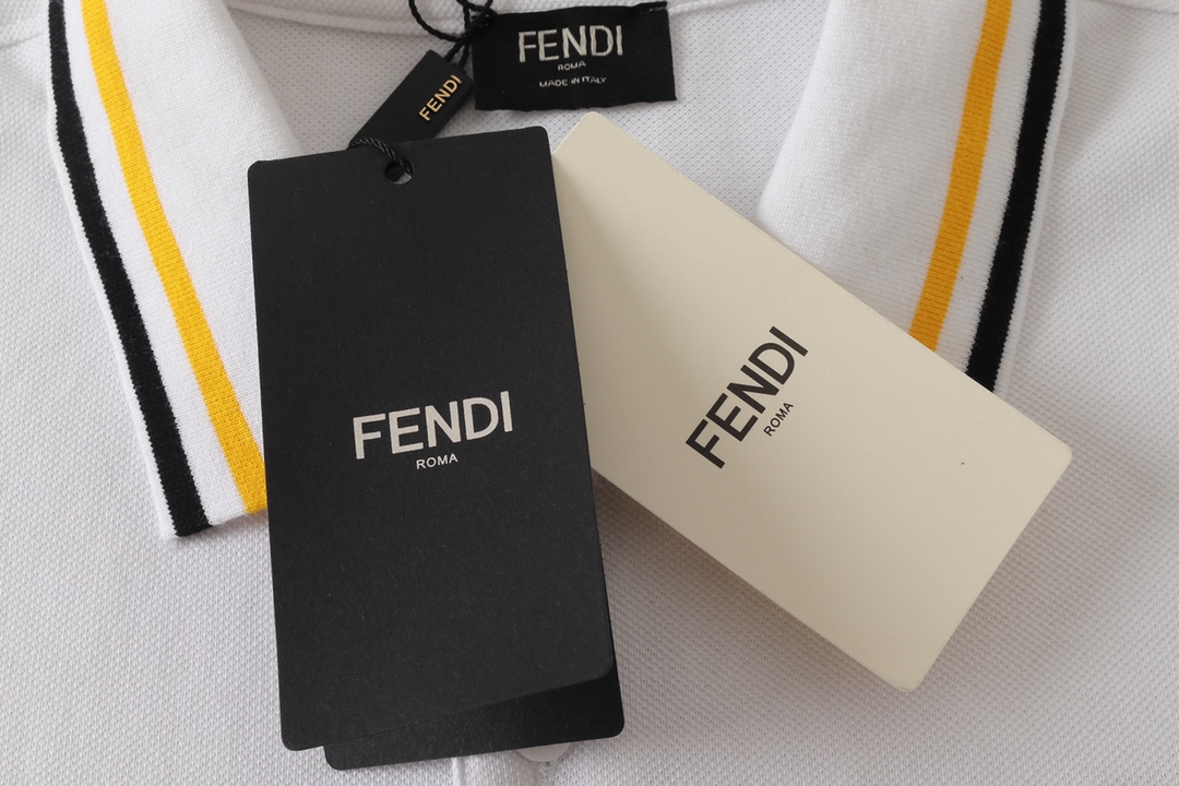 2022ss Men's Polo White Shirt