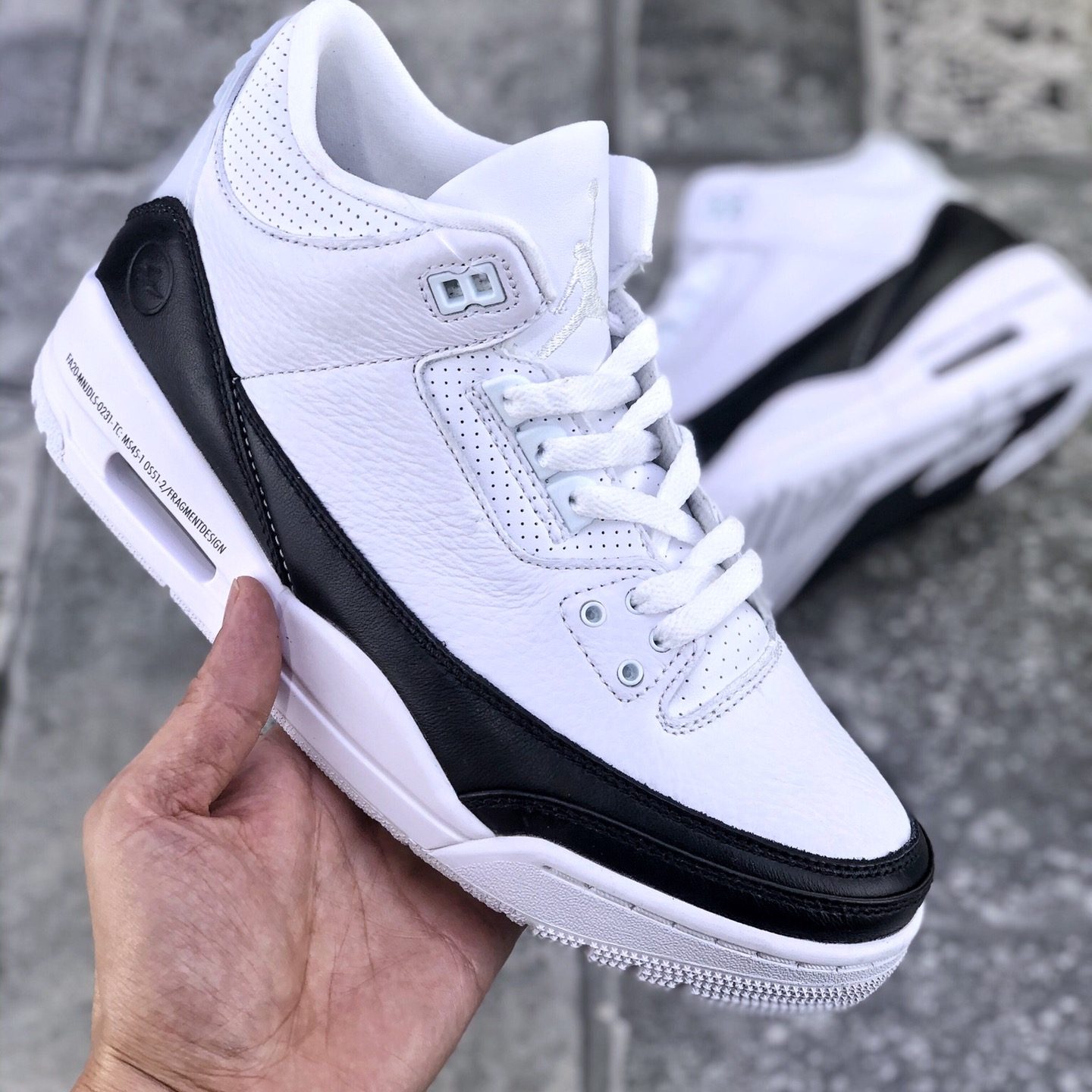 Fragment x Air Jordan 3 Size:EU36-EU46/US4-US12