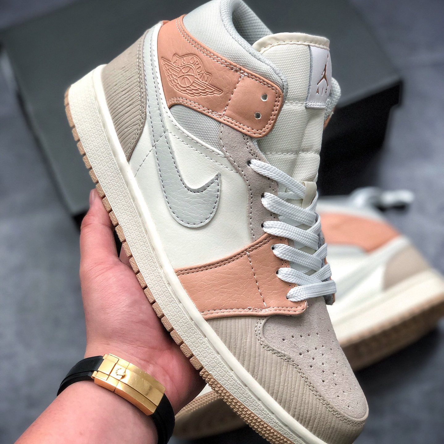 Air Jordan 1 Mid Leisure Board Shoes EU36-EU47.5/ US4-US13