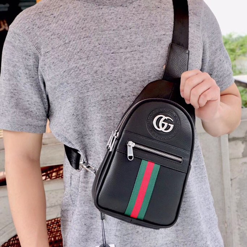 Men's Chest Bag Shoulder Bag Size 30*18*7 cm