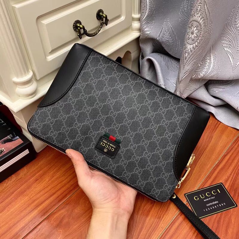 Men's Wallet Handbag A Wallet With Combination Lock 2 Colors Size 28*18*3 cm