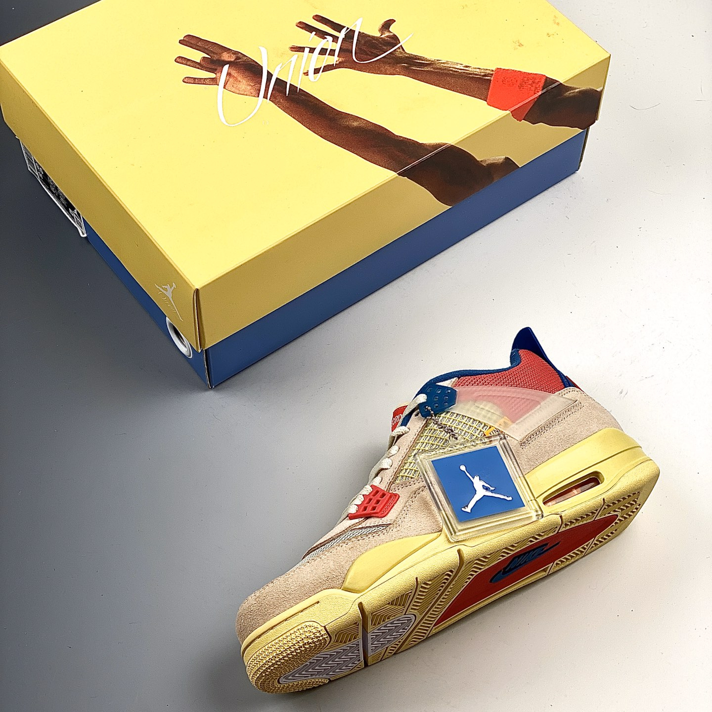 Union LA x Air Jordan 4 Guava lce Basketball Shoes Size:EU36-EU47