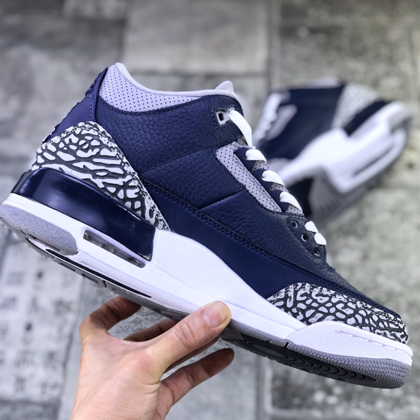 Air Jordan 3 “Midnight Navy” Size:EU36-EU46/US4-US12