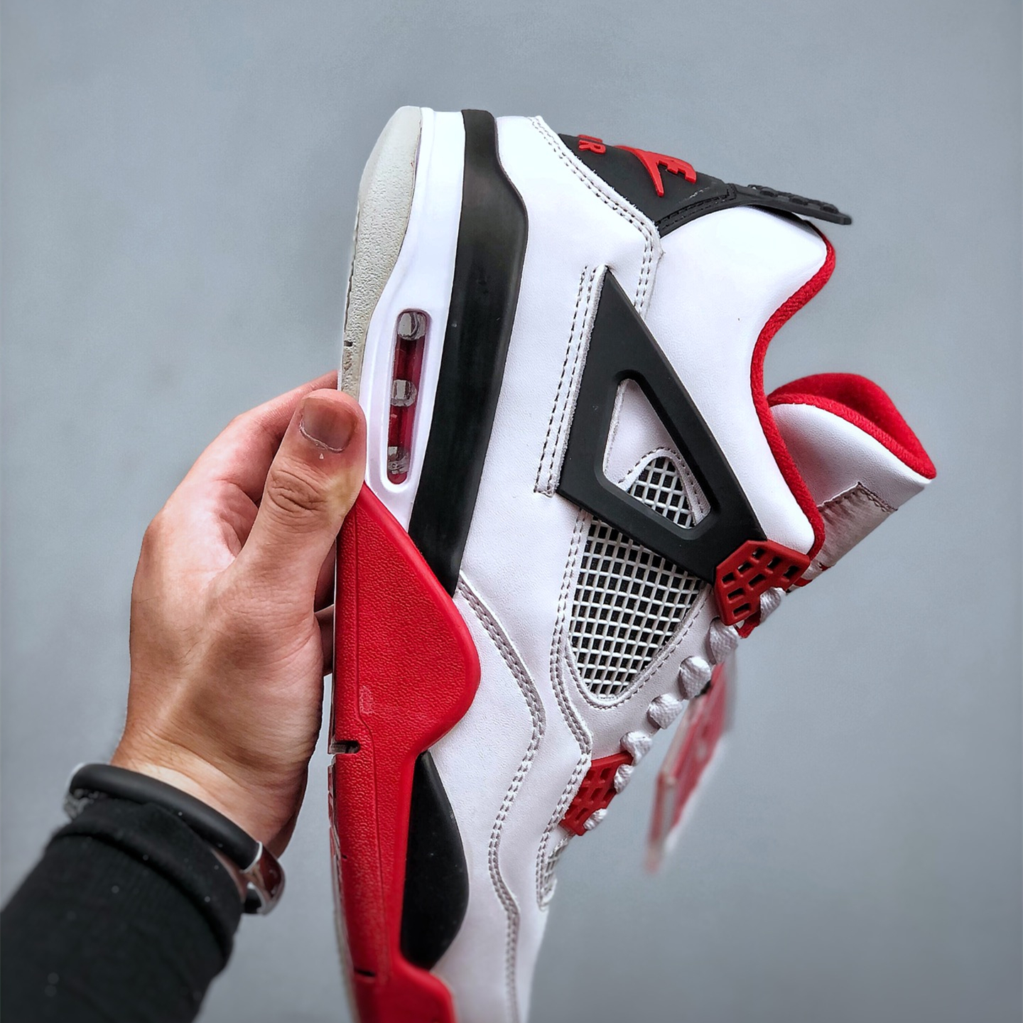 Air Jordan 4 Fire Red Basketball Shoes Size：EU36-EU47