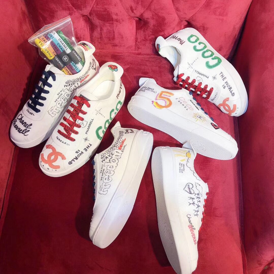 pharell Global limited edition shoes Size:EU35-EU40