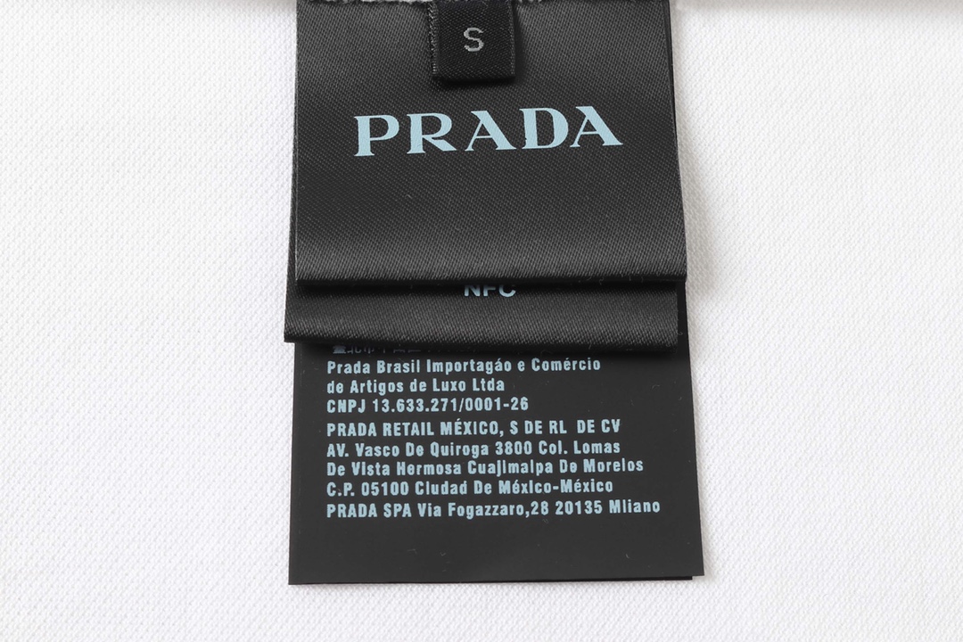 2022ss Men's Polo White Shirt