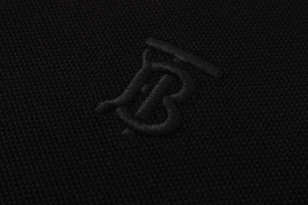 2022ss Men's Polo Black Shirt