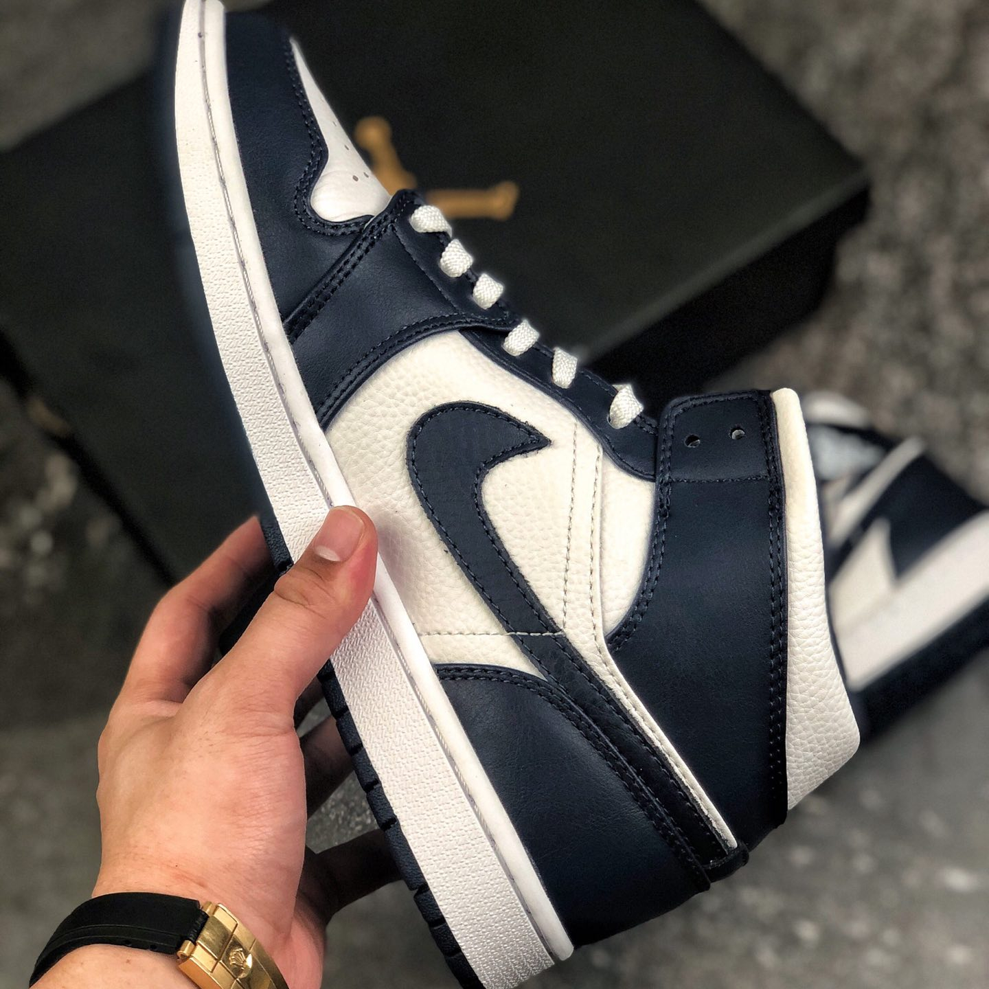 Air Jordan 1 Mid Leisure Board Shoes EU36-EU47.5/ US4-US13