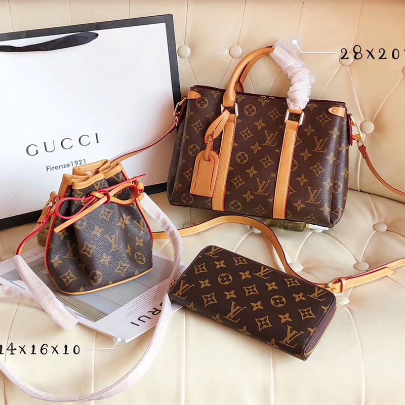 3in1 high quality Fashion Ladies Bags