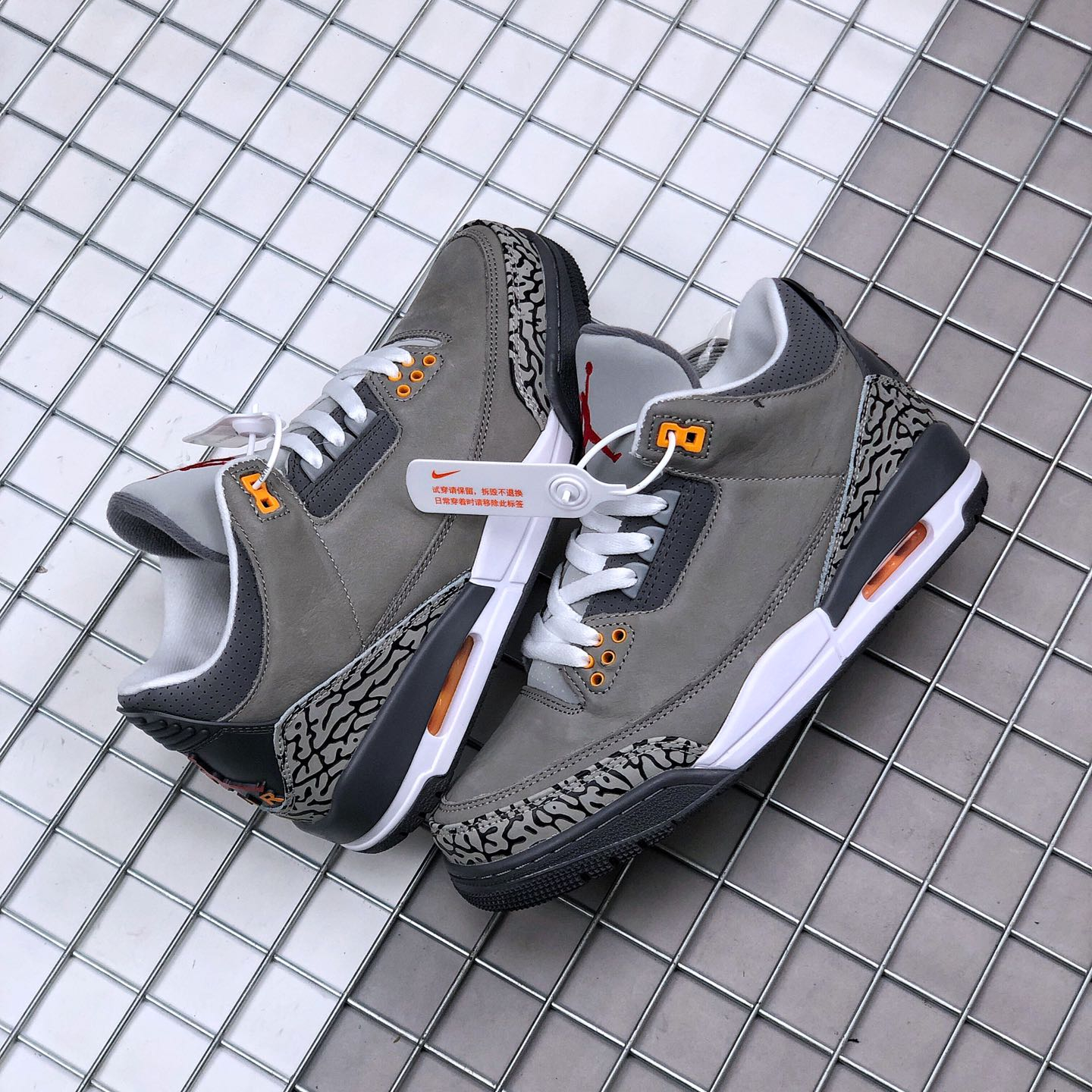 Air Jordan 3 “Cool Grey” Size:EU36-EU46/US4-US12
