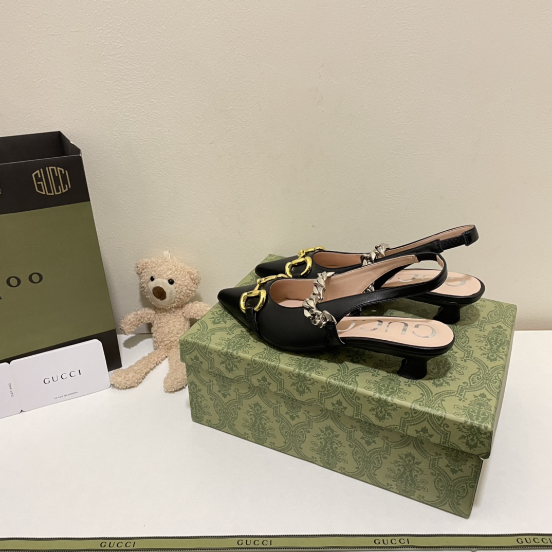 2022 New Heel Sandals Women's Shoes, 4 Colors Size:EU35-EU40