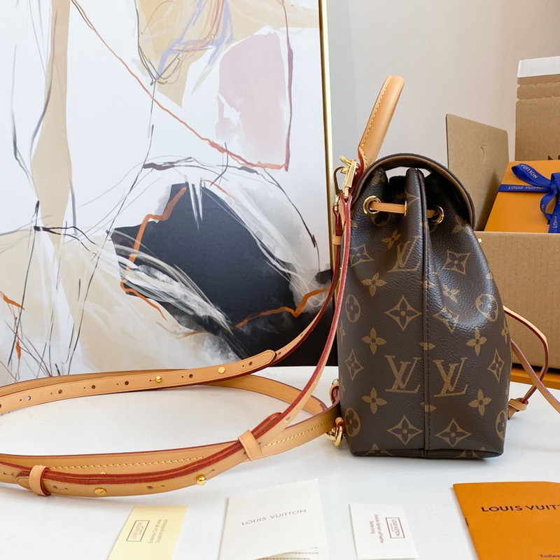 Montsouris BB Shoulder Bag Ladies Backpack Schoolbag Size 17*20*10.5cm