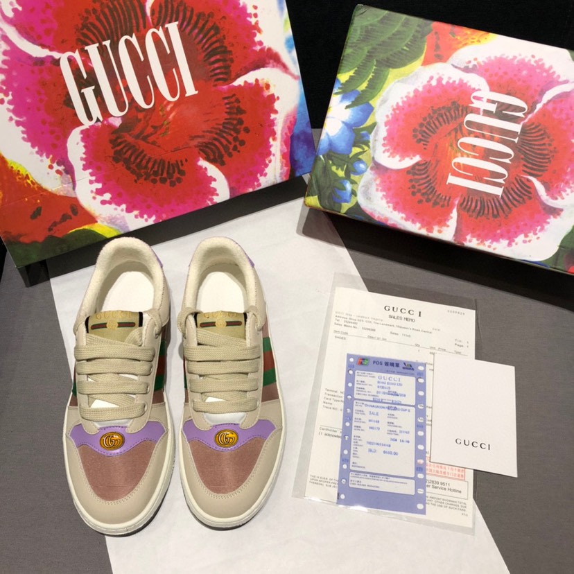 Screener Leather Sneakers Size:EU34-EU44