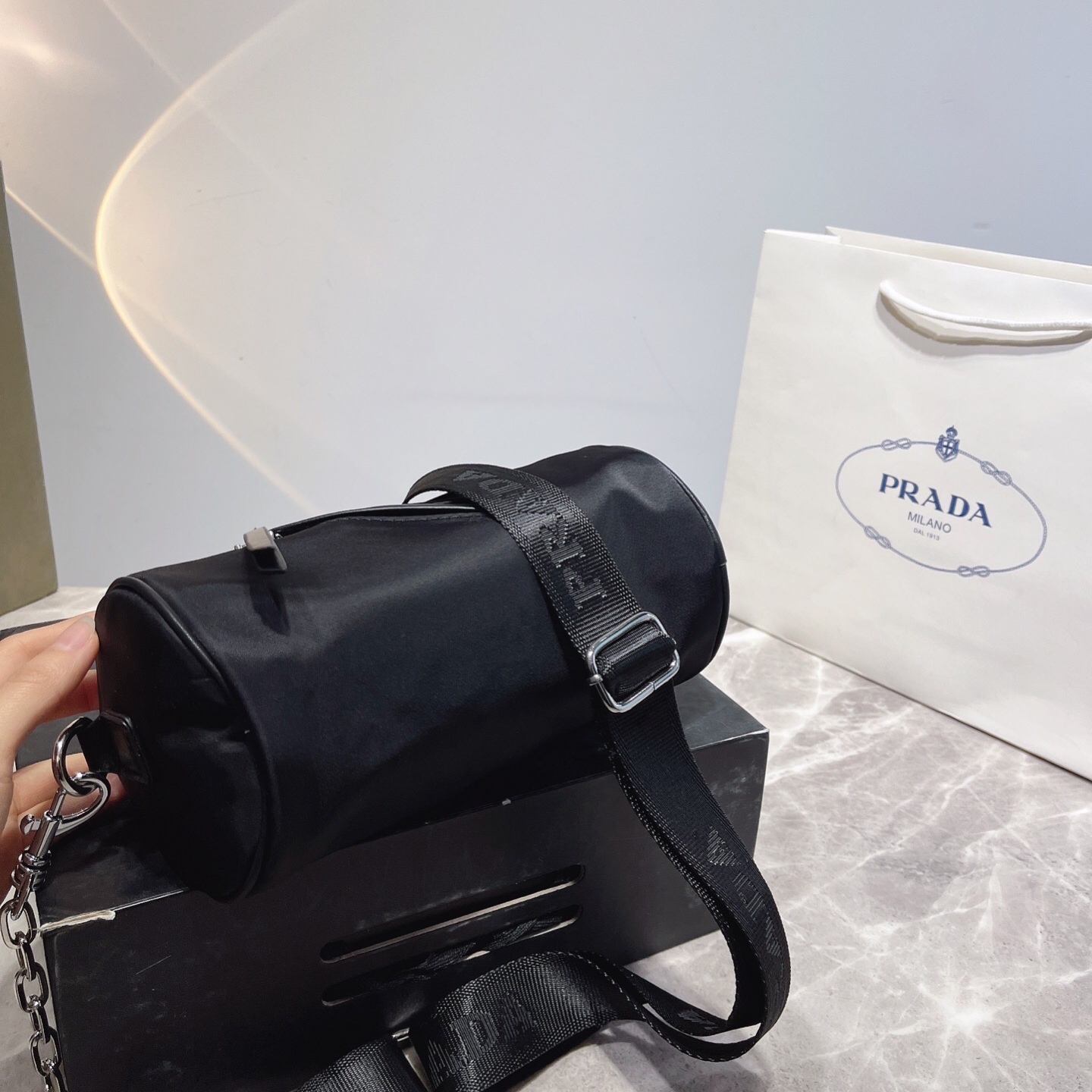 Nylon bags , Size:22*11cm