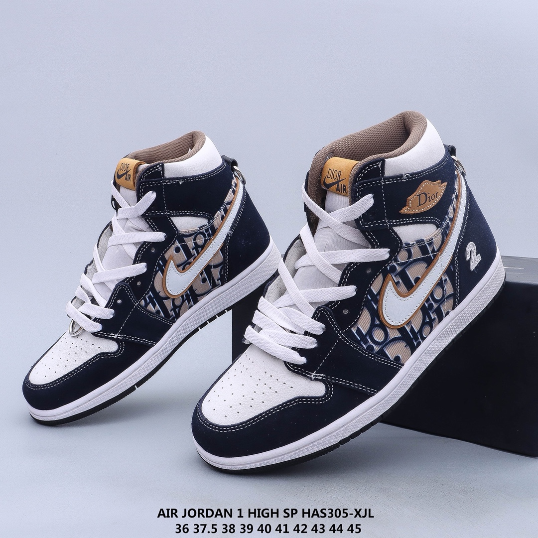 Air jordan 1 custom air casual shoes Size:EU36-EU45