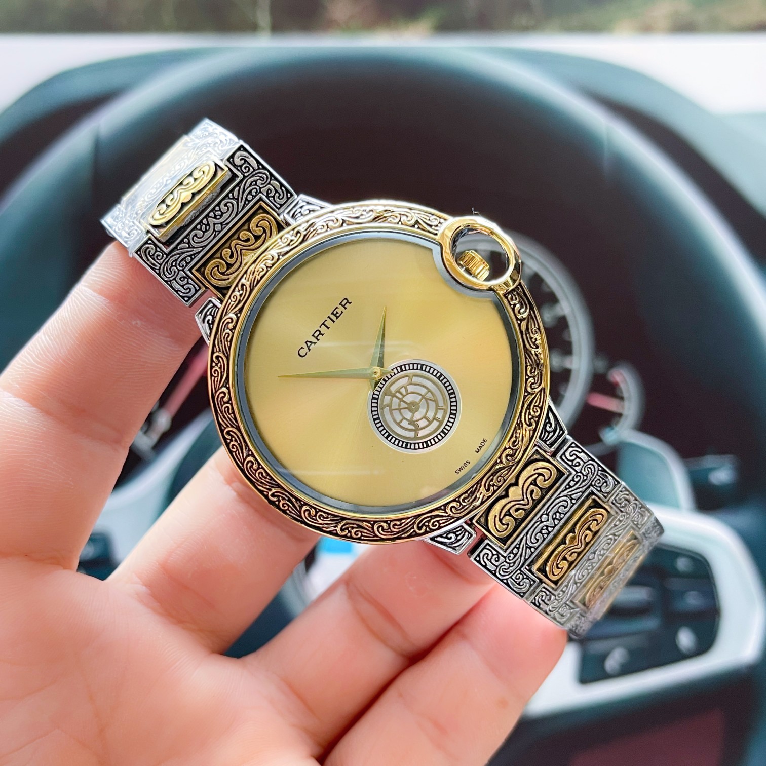 Quartz Watch 4 Colors Size:42MM