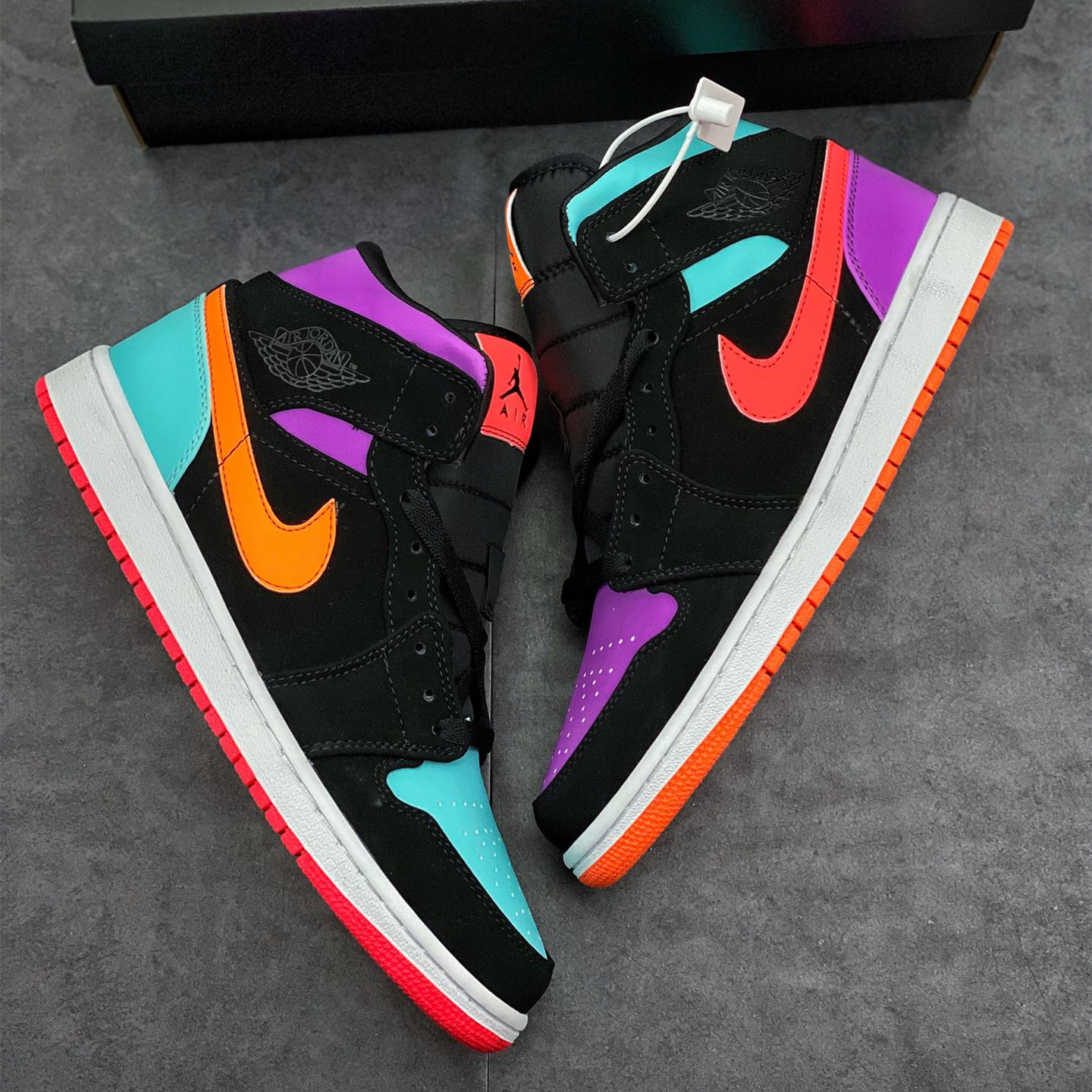 Air Jordan 1 Mid Leisure Board Shoes EU36-EU47.5/ US4-US13